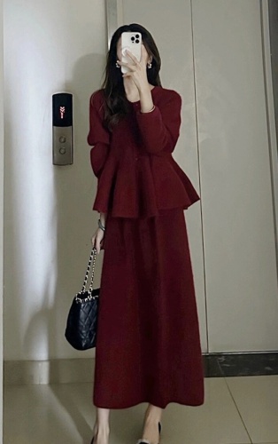 Повседневное платье FASHION красный