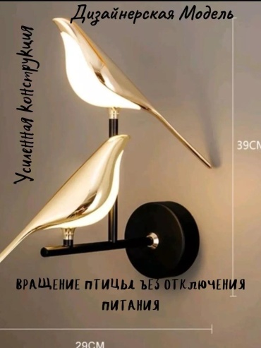Бра настенный LED, синий