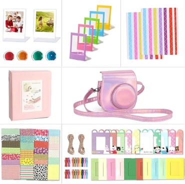 Чехол Instax Mini 12 розовый