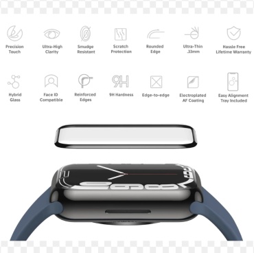 Стекло KUZOOM для Apple Watch 8 45mm