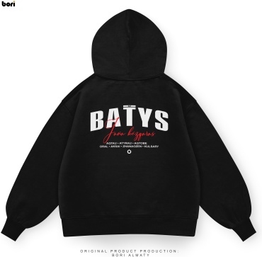 Худи BORI BATYS черный