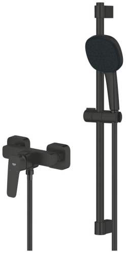 Смеситель для ванны Grohe GROHE Cubeo, латунь, цвет черный