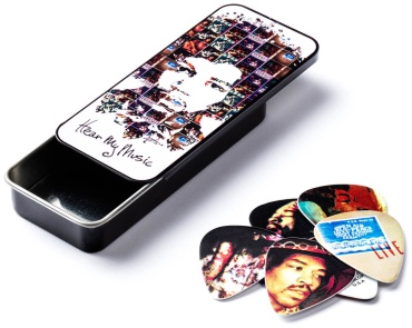 DUNLOP JH-PT07M Jimi Hendrix Hear My Music медиатор 10 шт