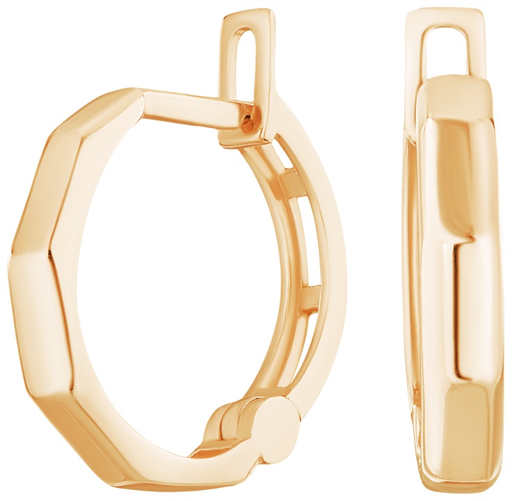 Серьги Lucente EAR-LU-585-855209 вес 2.12 г золото, без вставок