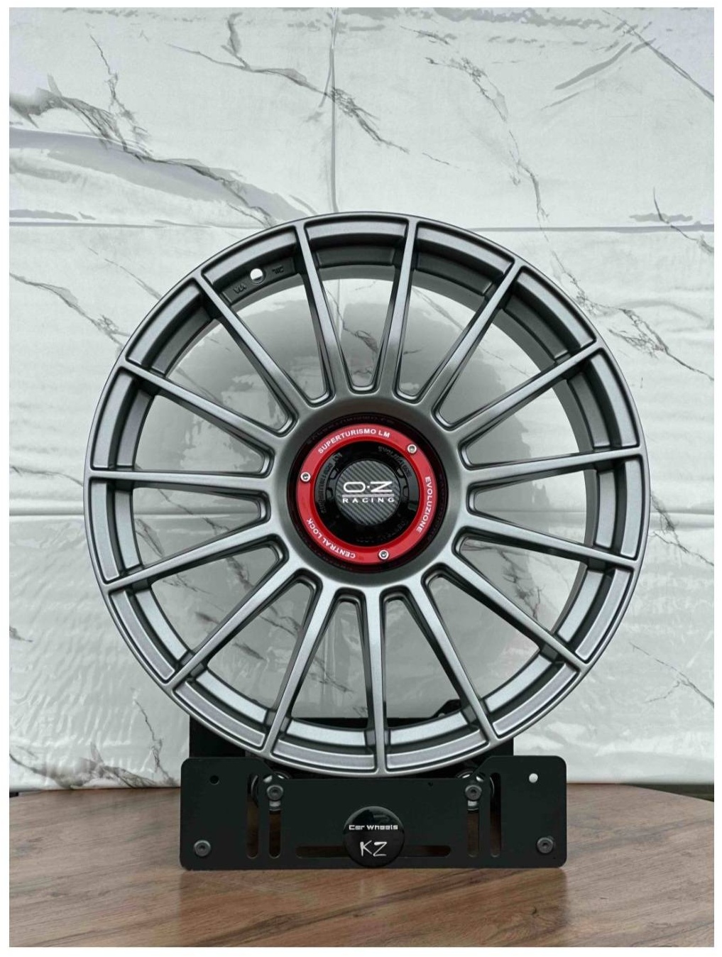 Top Grade YZ937 8.5x19/5x114.3 D67.1 ET35 4 диска графит, серый