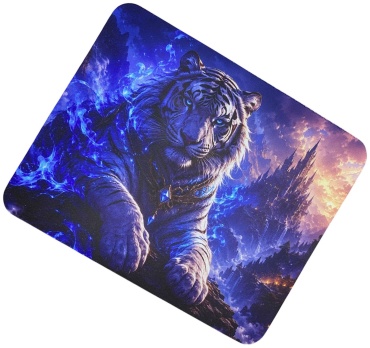Космический тигр COSMO 220x180x3 мм рисунок