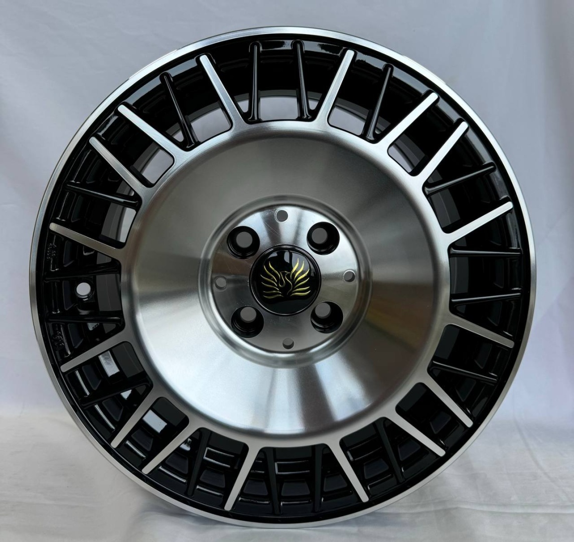 DNS HGF846 7x15/4x100 D67.1 ET35 4 диска черный, серебристый