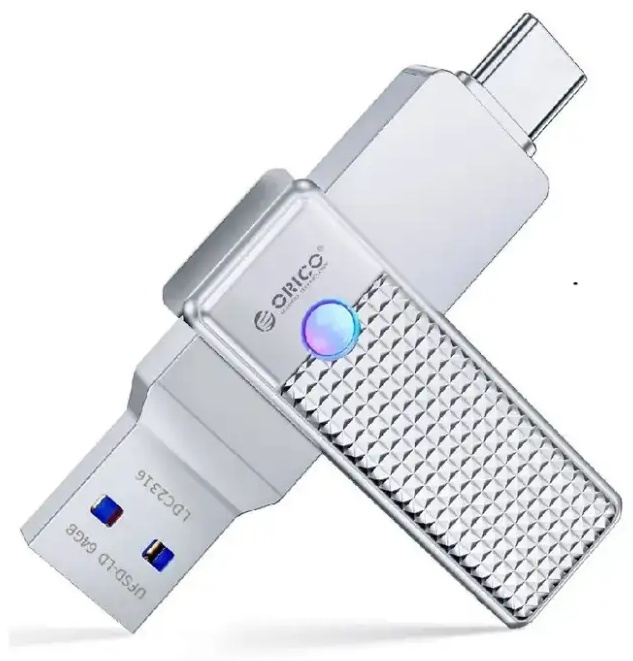 USB Flash карта Orico ORICO-UFSD-LD-128G-SV-BP 128 Гб