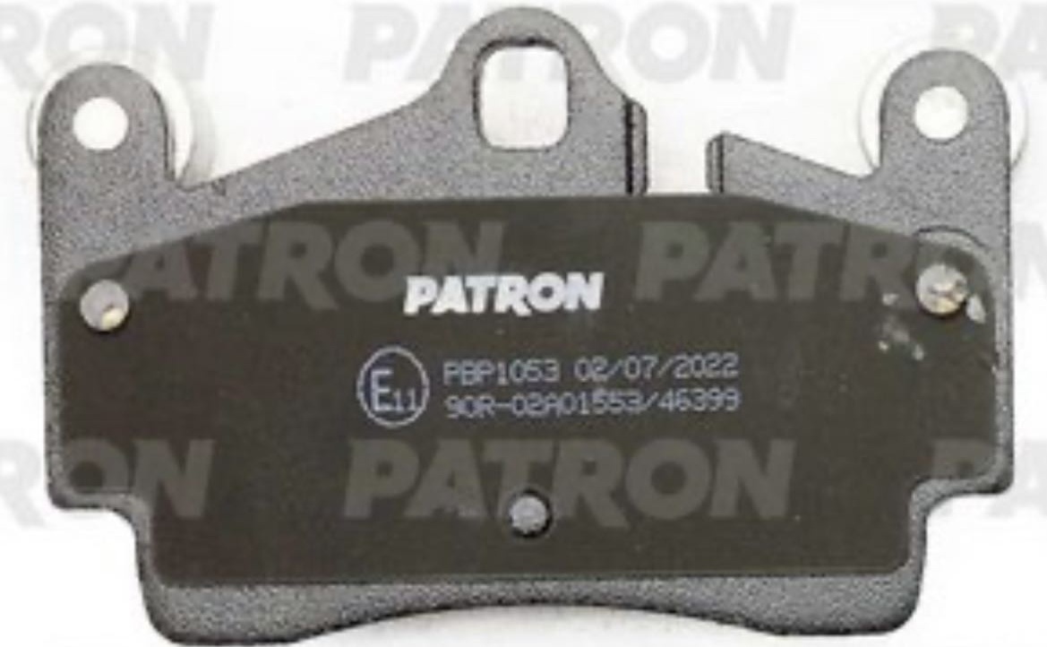 Колодки PATRON задние PBP1053 4 шт