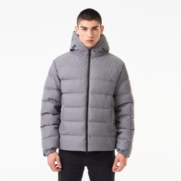 Зимняя куртка LACOSTE серый