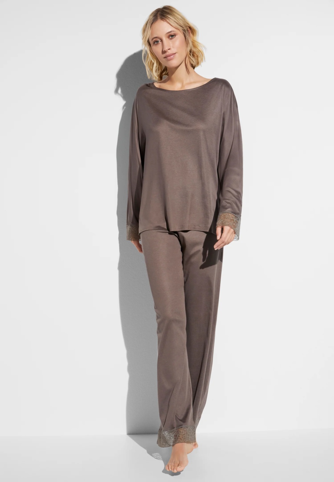 Пижама Zimmerli коричневый