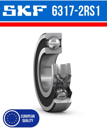 SKF Радиальный шариковый подшипник 6317-2RS1