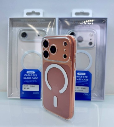 Чехол X-LEVEL для Apple iPhone 17 Pro Max прозрачный