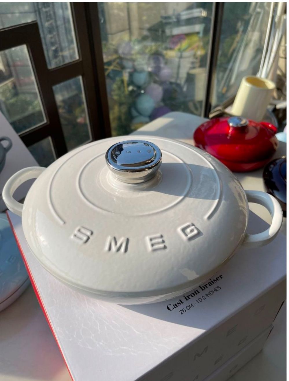 Сотейник 2.2 л, Smeg 51759 чугун