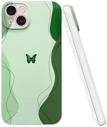 Чехол Mcover для Apple iPhone 15 Plus рисунок