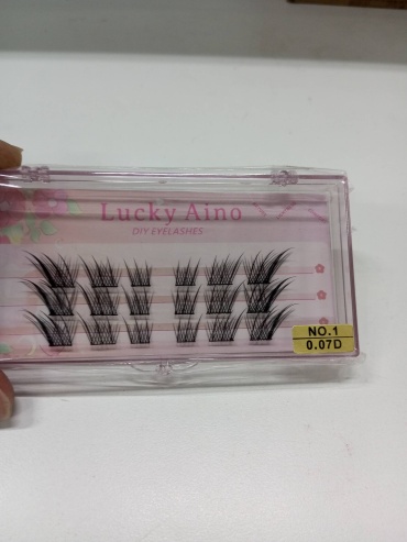 Lucky Aino пучковые 40D D 0.07 мм черный 10 мм, 11 мм, 12 мм, 9 мм