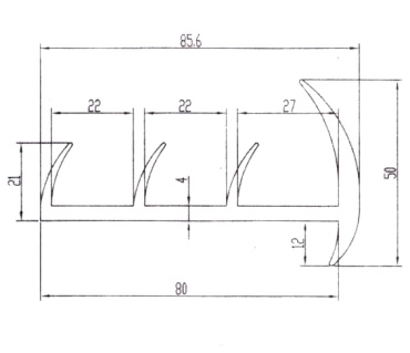 Резиновый уплотнитель 111S785