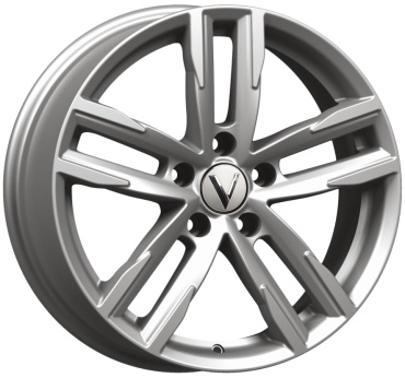 Вектор B213 6.5x17/5x114.3 D66.6 ET37 4 диска серебристый