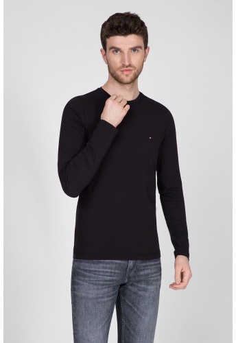 Лонгслив Tommy Hilfiger черный