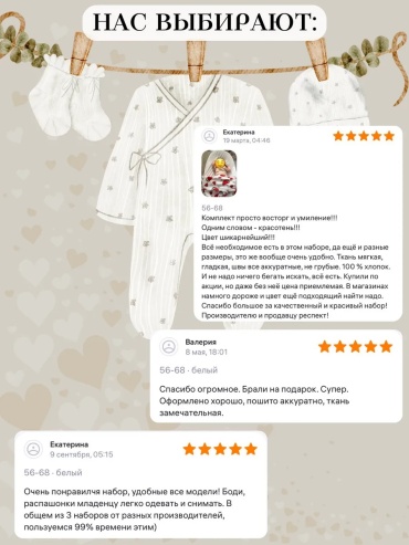 Комплект голубой