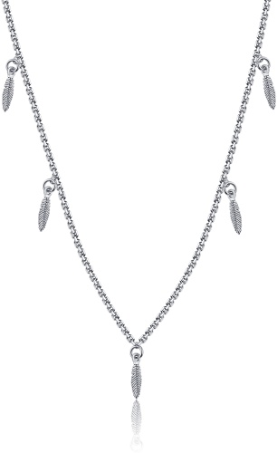Колье Lucente Silver NEC-LU-925-68440-38 длина 38 см вес 2.84 г серебро, без вставок