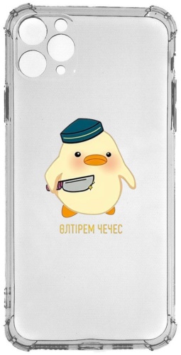 Чехол DiCase для Apple iPhone 16 Pro Max прозрачный