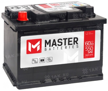 MASTER Batteries MB601 Аккумулятор 60Ah 60 Ач прямая