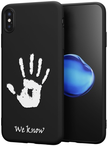 Чехол Mcover для Apple iPhone Xs Max рисунок