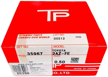 TP Japan кольца поршневые 35967050