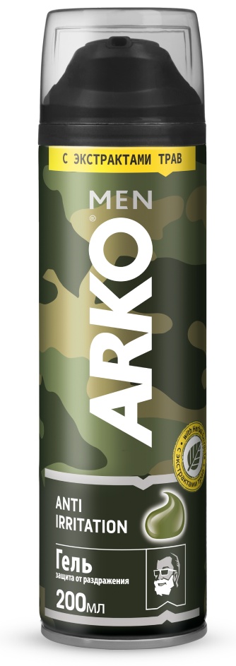 Arko Anti-irritation гель для бритья 200 мл