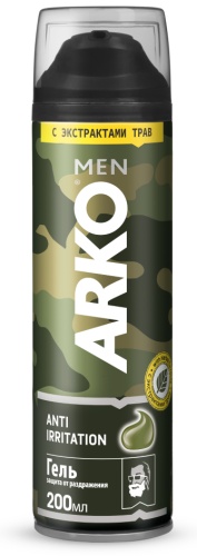 Arko Anti-irritation гель для бритья 200 мл