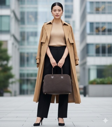 Сумка тоут Genuine Leather натуральная замша, натуральная кожа шоколадный