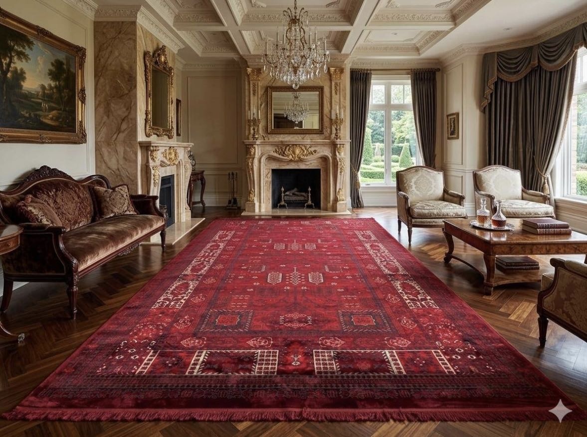 Ковер Bal Carpet 350x500 см, короткий ворс, Турция