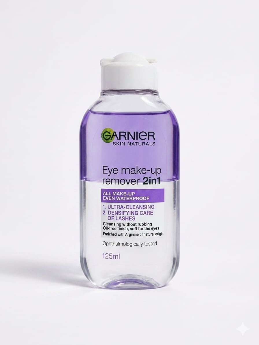 Garnier средство для снятия макияжа глаз 2в1 125мл мицеллярная вода 125 мл