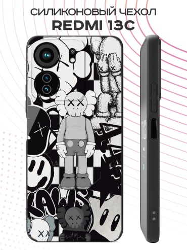 Чехол для POCO Redmi 13C, C65 рисунок
