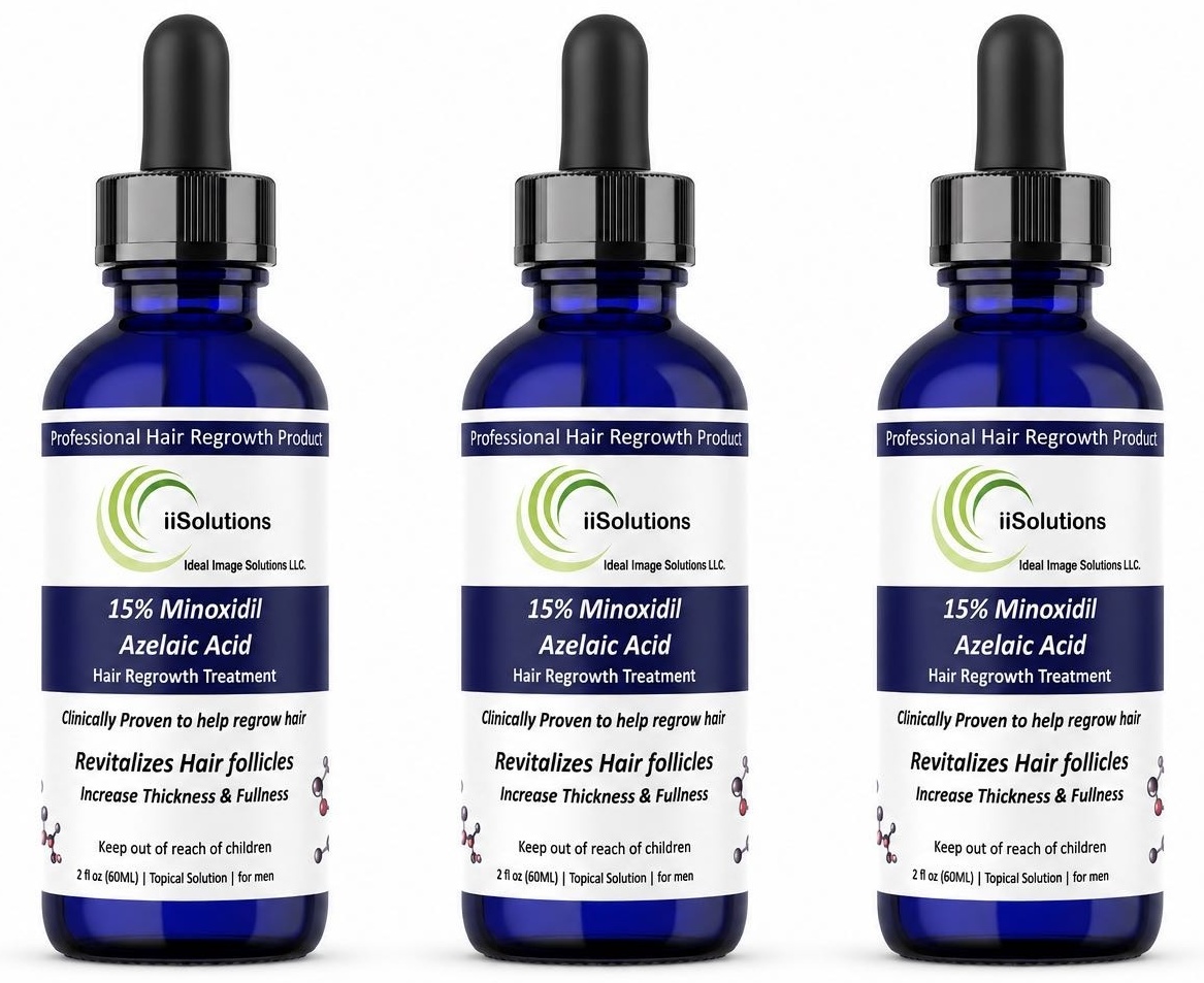 IiSolutions Minoxidil 15% Revitalizes Hair средство от облысения 180 мл