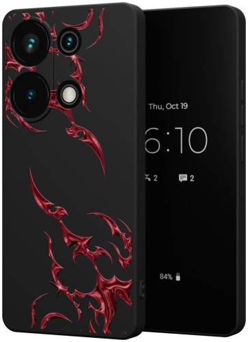 Чехол Mcover для POCO Redmi Note 13 Pro, Poco M6 Pro рисунок