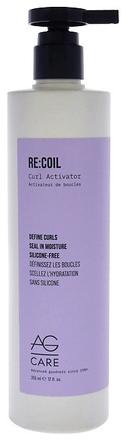 AG HAIR COSMETICS Крем для укладки кудрявых волос Re:Coil Curl Activator крем средняя фиксация 355 мл