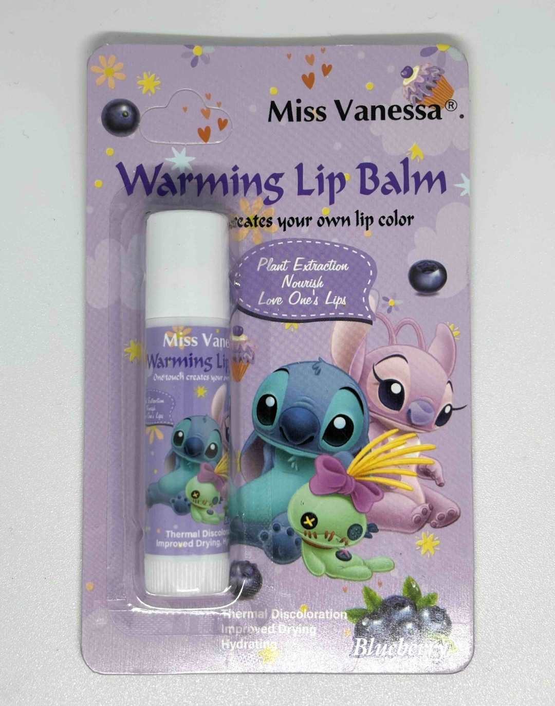 Miss Vanessa бальзам Бальзам для губ Ститч Stitch Blueberry 4 г