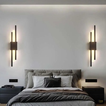 Бра настенный Home Light LED, черный, белый