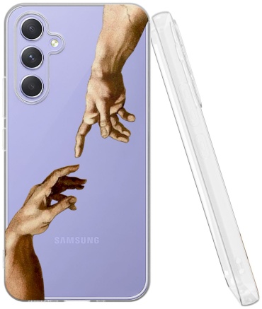 Чехол Mcover для Samsung Galaxy A55 рисунок