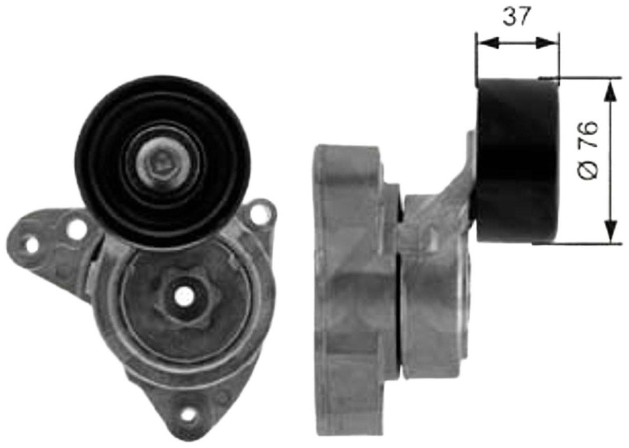 Gates ролик натяжной T38278