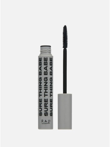 Тушь для ресниц RAD all that juice mascara, 007 Black удлиняющая, для объема черный
