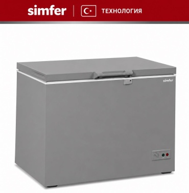 Simfer CS 3320A+S 305 л серый