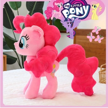 Мягкая игрушка 1TOY Пинки Пай, высота 30 см, розовый