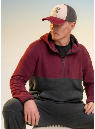Толстовка CLEVER WEAR бордовый