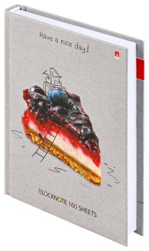 Блокнот АЛЬТ Nice Days, A6, 160 л, серый