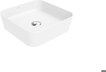Раковина Creavit LP040-00CB00E-0000 накладная квадратная 40х40 см, фарфор