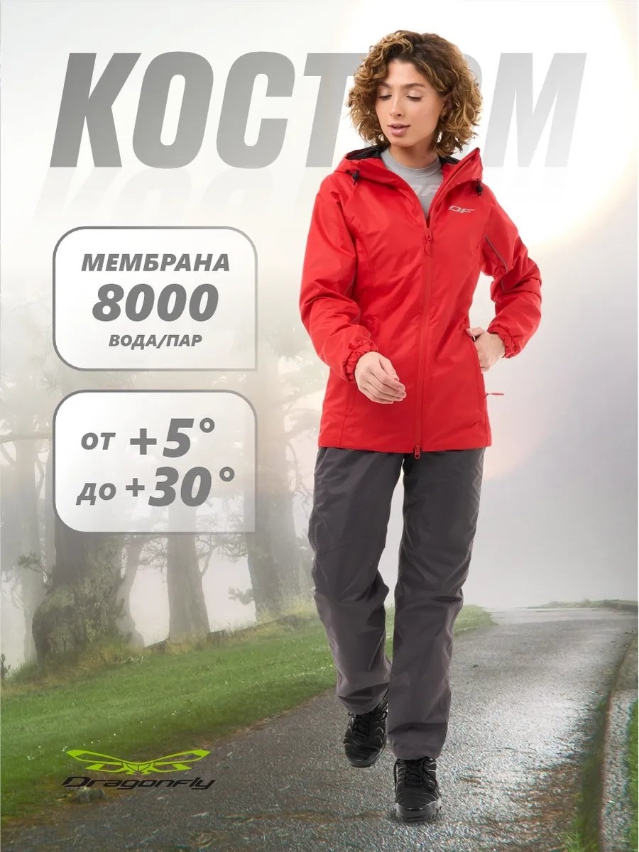 Спортивный костюм красный