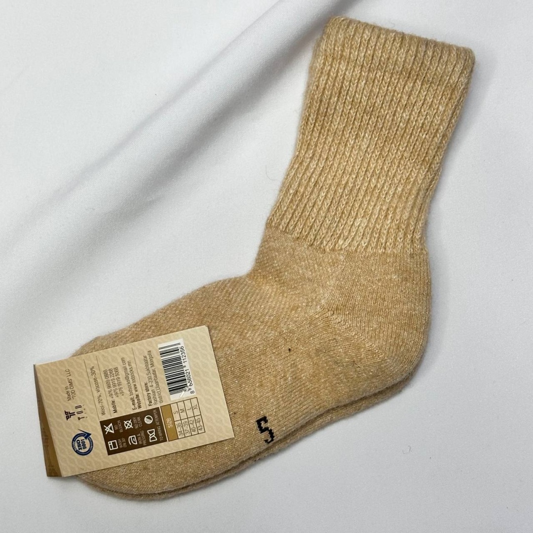 Носки TOD OIMS 23-123012 бронзовый 18, 20